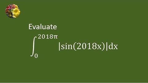 2018 MIT Integration Bee, qualifying test question # 3 (Mis-1233)
