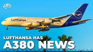 Lufthansa Debuts New A380