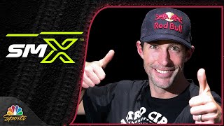 Travis Pastrana takes in Supercross in Philadelphia; lauds Jett Lawrence | Motorsports on NBC