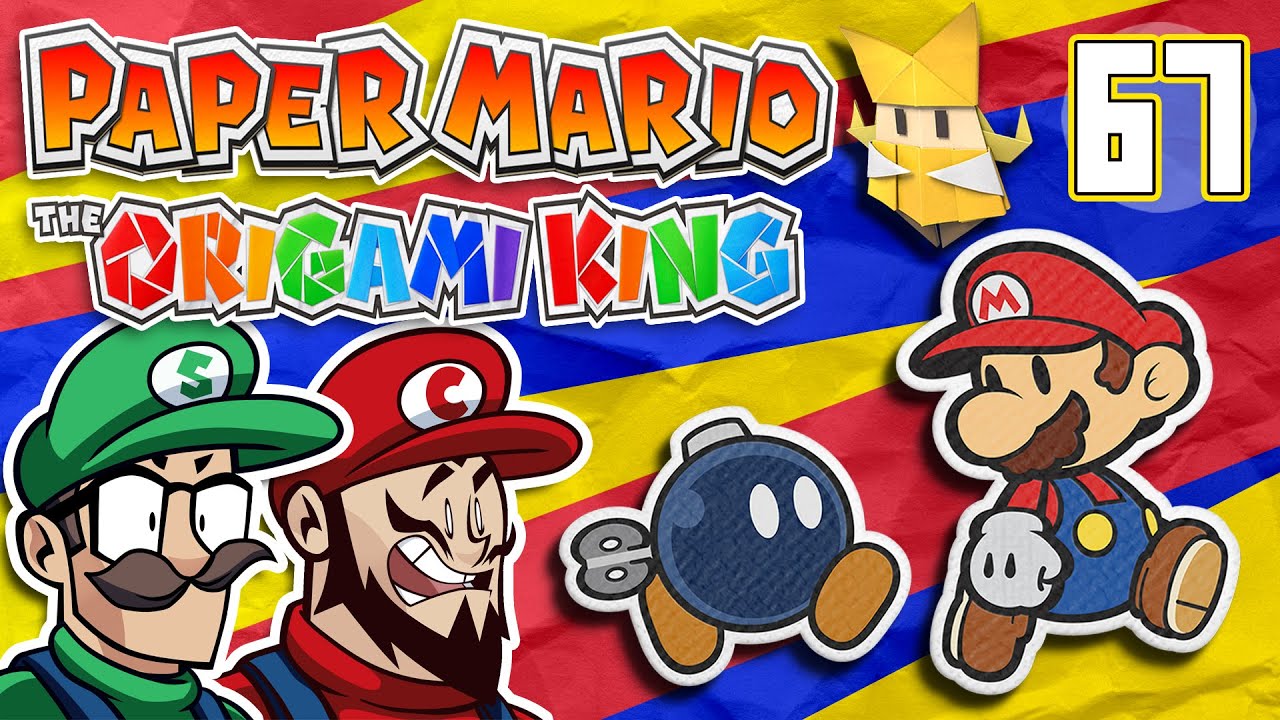 Mario Solider Paper Mario The Origami King Let's Play: Cutout Soldier Screams - PART ...