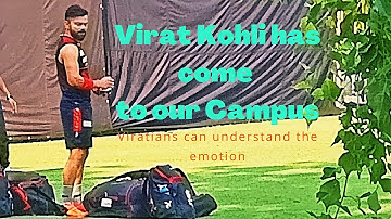 Virat Kohli has come to our Campus||Jadavpur University ❣️.#viratkohli #rcb #lsg #lsgvsrcb