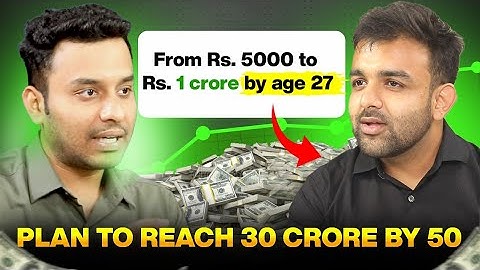 How He Built ₹1 Crore in 6 Years With Just His Salary | SIP Goal Planning & Compounding Explained