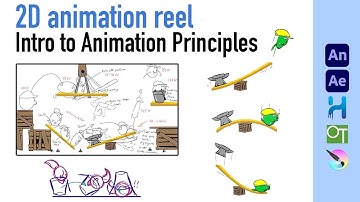 Teaching Reel 2D Animation, beginner level, mid term, Sweden 2020/21