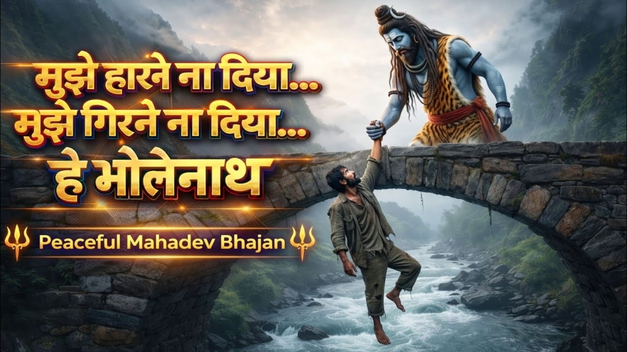 Mujhe Harne Na Diya...🔱 | Bholenath Soulful Hindi Bhajan 2026 | Mahadev Peaceful Song