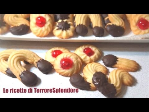 Biscotti da tè di frolla montata - Tea Biscuits Recipe