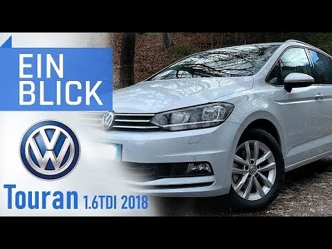 VW Touran 1.6 TDI SCR DSG 2018 - Der bessere VW Tiguan? Test und  Kaufberatung 