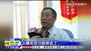 20150805中天新聞　冷氣吹到中風　陸女童臉部癱瘓
