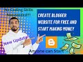 Create a Blog in Blogger Step by Step Under 5 Minutes Quick & Easy No Coding Needed Beginner’s Guide