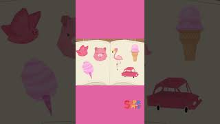 I See Something Pink 🎀 🐷 🌸 #Kidssongs #Preschool #Shorts