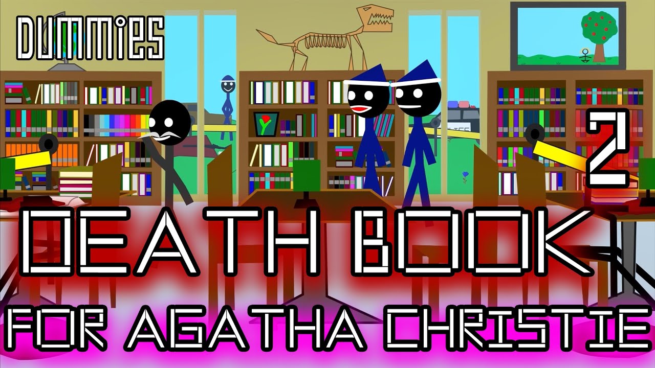 Death book part 2 in The World of Dummies , Cartoon , animation , 2D , motion  , story