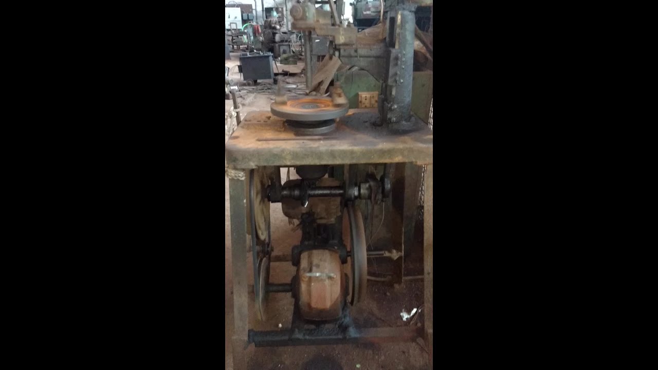 Oil Grooving Machine :- In actual how its works - YouTube