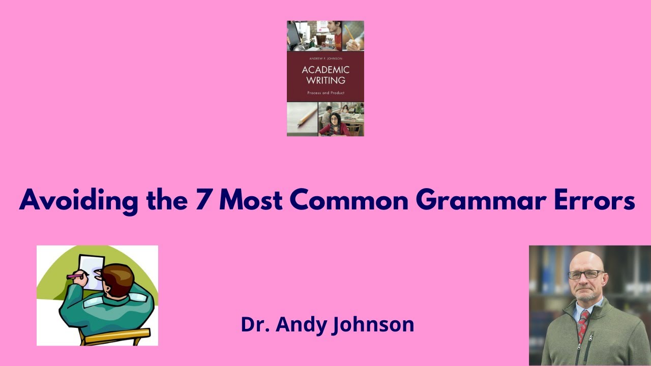 7 most common grammar errors - YouTube