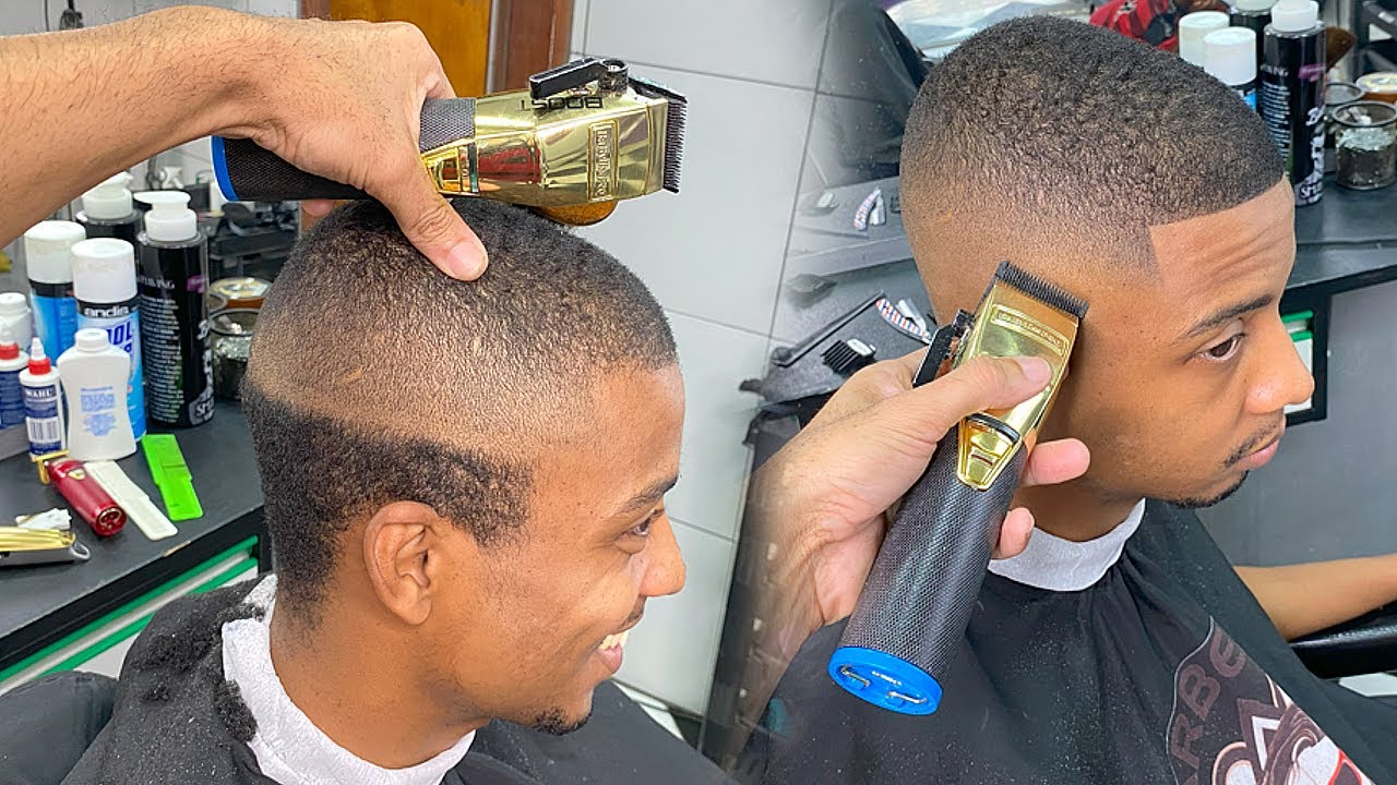 como corta DEGRADE na ZERO com tecnica incrivel PASSO A PASSO / BARBEARIA  CFG 