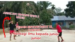 Tehnik Melatih Asenk Rvc Spesialis Spike 3Meter Kepada Para Juniornya