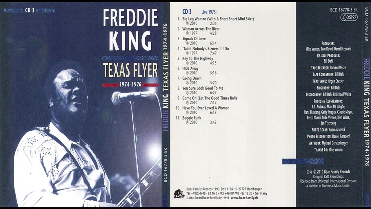 Freddie King – Texas Flyer (1974-1976) CD3 - YouTube