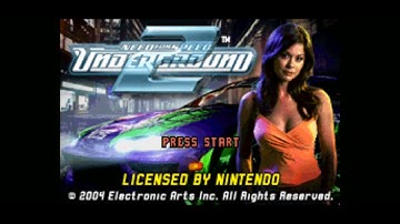 Need for Speed Underground 2 GBA - menu music