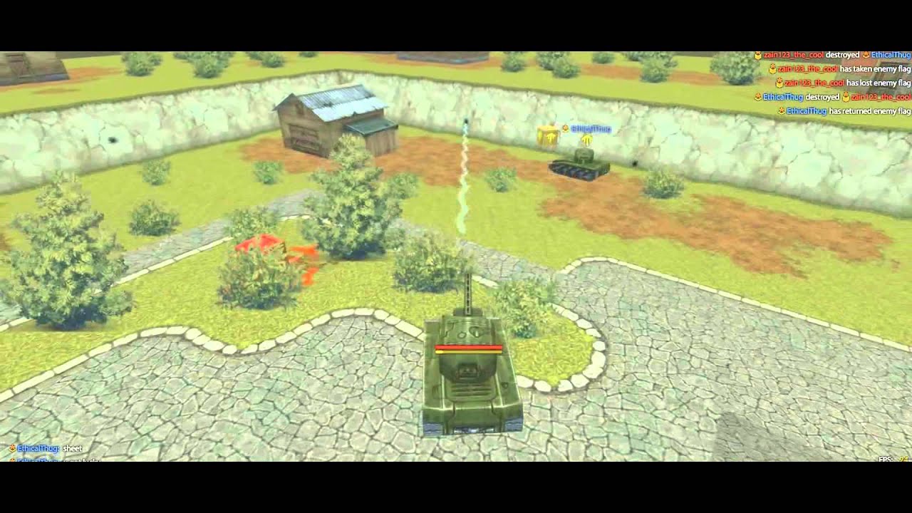 XP Battle with EthicalThug(a.k.a Abdul -  Wasay123) - Tanki Online Gameplay