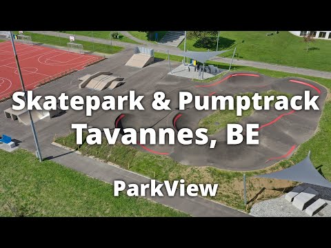 Skatepark & Pumptrack Tavannes, BE / Schweiz (#ParkView Tour 482)