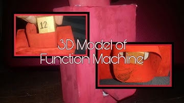 3D Model of Function Machine | Kharen Joy Lesiguez