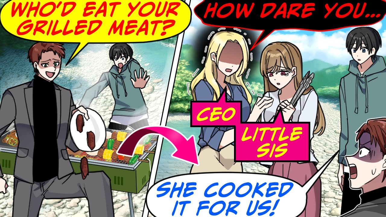 Мой босс растоптал мясо на гриле, думая, что я его поджарил! Но… [RomCom Manga Dub]