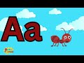 Learn Letter A | A for Apple Ant Airplane Alligator | ABC for Toddlers