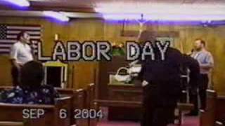 Man catches the holy ghost