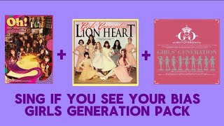 Sing if you see your bias - SNSD Pack