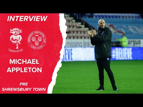 Michael Appleton Pre Shrewsbury Town