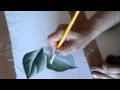 Como pintar folhas c/ Dina Gomes