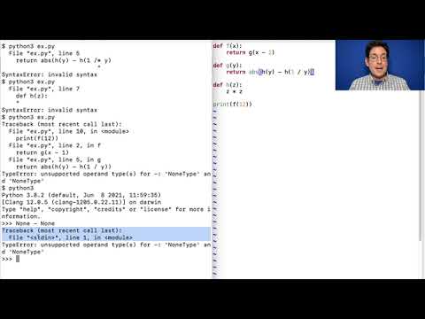 Errors & Tracebacks