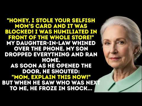 “Your Mom’s Card Was Blocked! I Tried Using It And Got Shamed In The Store!”My Daughter In Law