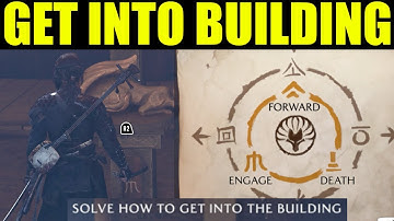 Ghost of yotei - solve how to get into the building (puzzle solution) | the kitsune walkthrough