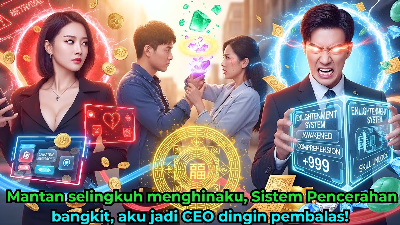 Mantan selingkuh menghinaku, Sistem Pencerahan bangkit, aku jadi CEO dingin pembalas!