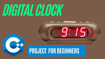 How to make a Digital Clock in C++ | Digital Clock Project in C++ | C++ Projects