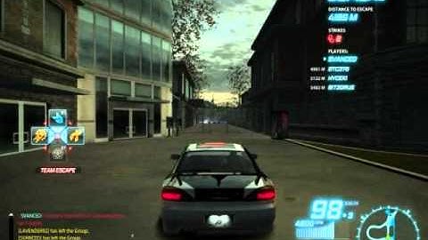 Need for Speed World: All in - Team escape track course