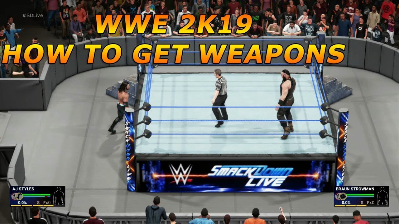 WWE 2K22: How to get weapons from under the ring - Dexerto