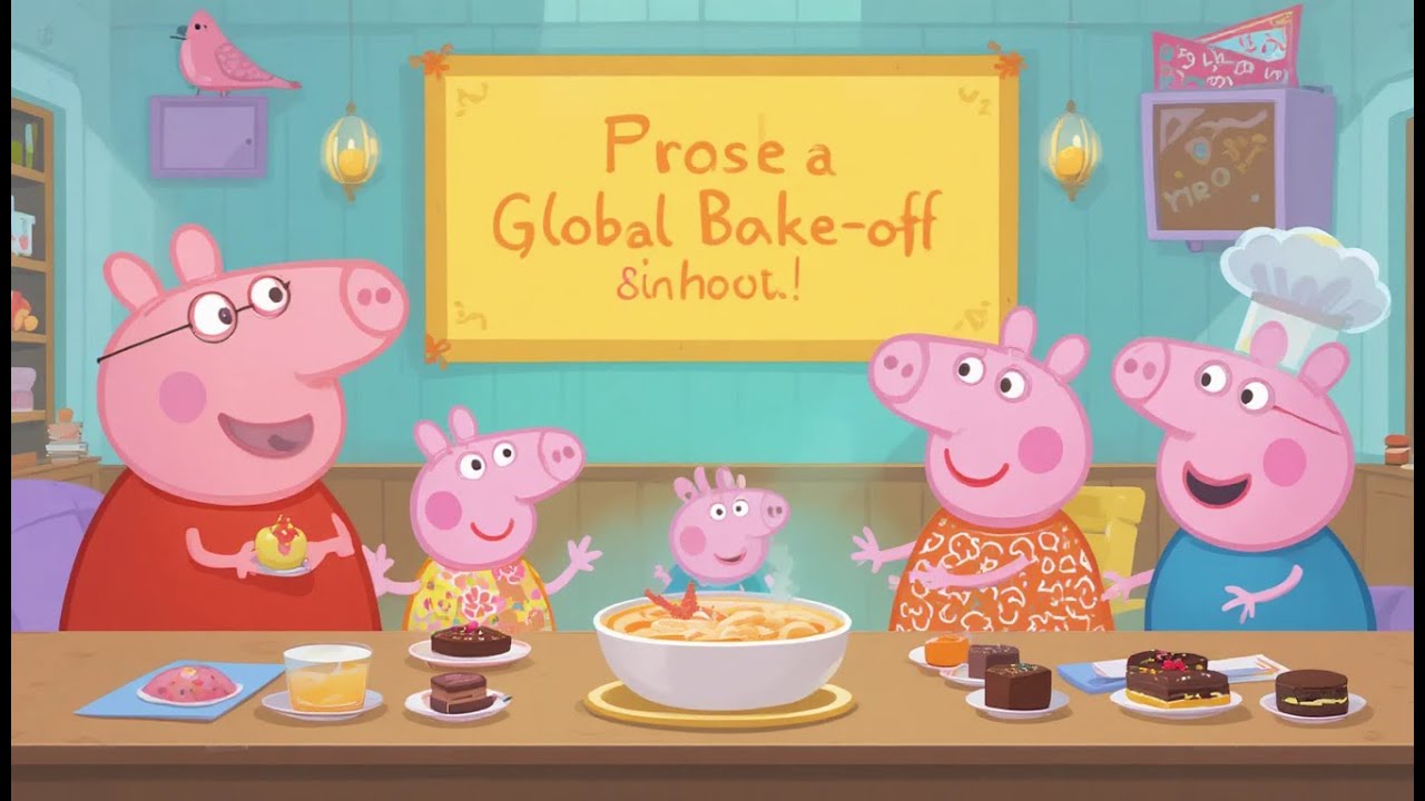 Большой кулинарный конкурс Свинки Пеппы: Рецепты дружбы со всего мира