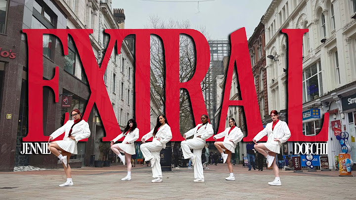 [KPOP IN PUBLIC] JENNIE (제니) ft. DOECHII - ExtraL | Dance Cover by IVIX | Annie Choreography | 4K