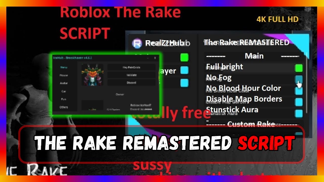 The Rake Remastered Script Free Download and Copy 2024 YouTube