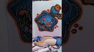 The Depths of the Sea 🌊 Alcohol Markers #coloringforadults #art #colortok