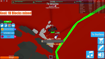 Mining Simulator | All game-passes | 2500+ Rebirths | Hitting 1B blocks mined