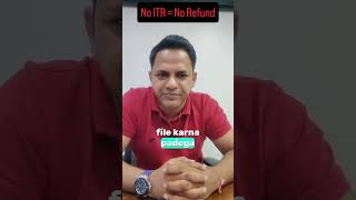 File Income Tax Return Even if there is no tax liability.#ITRFiling #IncomeTaxIndia #TaxTips #tax