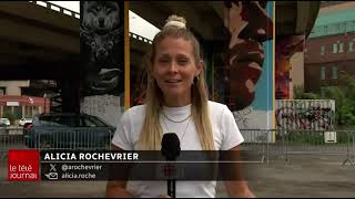 PASSAGE MURAL organised by Street Art In Action / TV report Radio Canada 🇨🇦📺