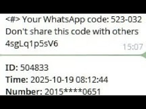 How To Create Unlimited WhatsApp Account | OTP Bot Telegram Tutorial | Virtual Number Telegram Bot