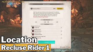Recluse Rider 1 [Quest Location] - Monster Hunter Stories 3