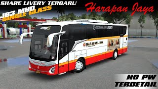 TERBARU SINGLE GLASS‼️SHARE LIVERY HARAPAN JAYA | JB5 SG by @faridhmadyawan  #fyp #liveryterbaru  screenshot 2
