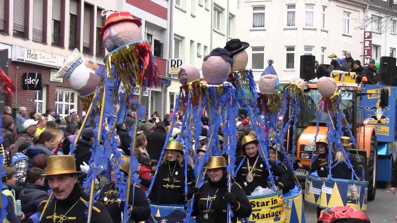 Veilchendienstagszug Mönchengladbach 12. Februar 2013 Teil 4/7 (Lüpertzender Straße)