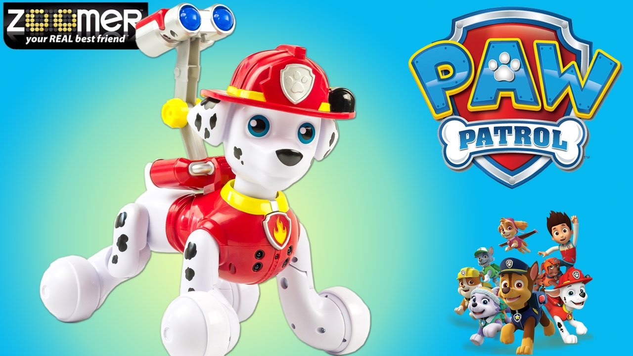 Pat Patrouille Zoomer Marcus Spinmaster 6028662 - Robot Chien