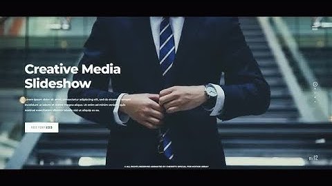 Clean Corporate Slideshow Premiere Pro Templates