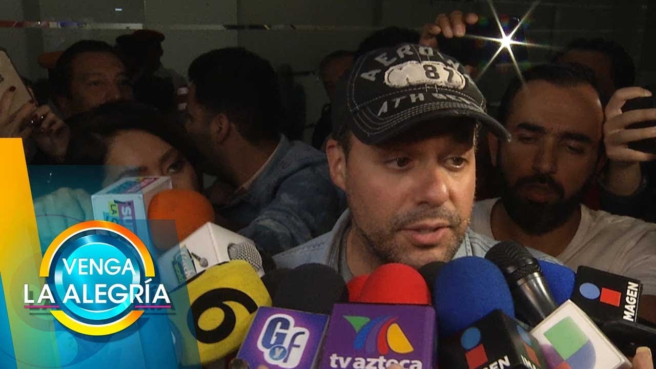José Joel dio sus primeras declaraciones al llegar a la Ciudad de México. | Venga La Alegría entretenimiento en los angeles